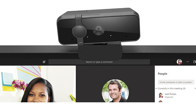 Cámara Web Lenovo Full Hd 300 Full Hd 30fps 360 Grados 5