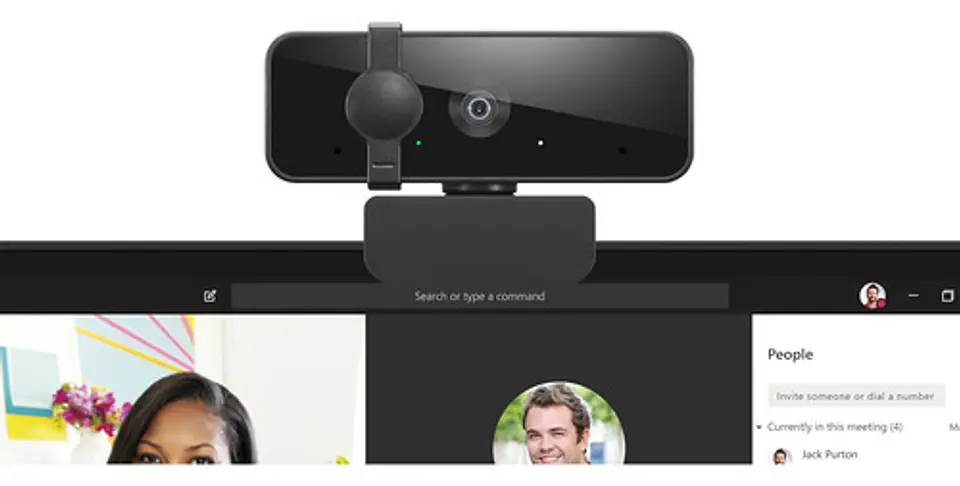 Cámara Web Lenovo Full Hd 300 Full Hd 30fps 360 Grados 6
