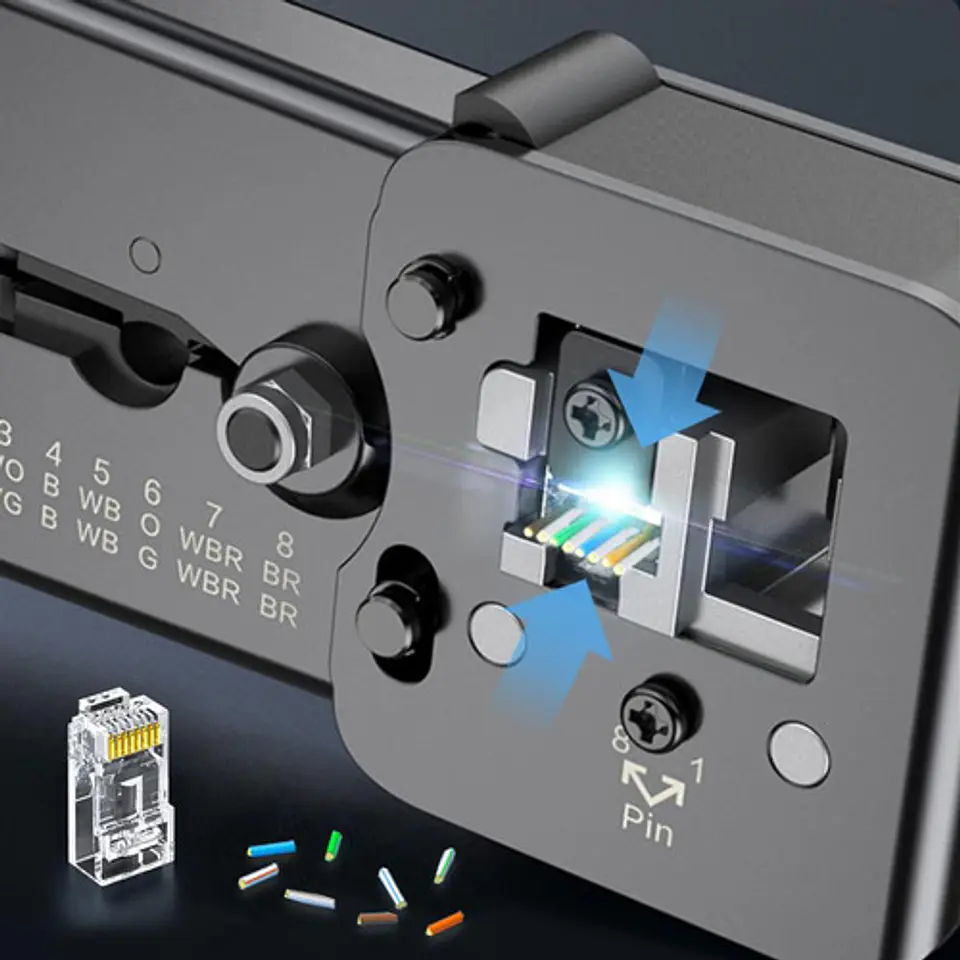 Conectores Rj45 Cat6 100 Unidades Utp Sólido O Trenzado 5