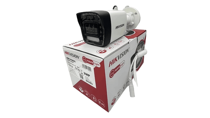 Cámara Bullet Hikvision Ds-2cd1023g2-liu De 2,8 Mm, 2 Mp, Ip 3