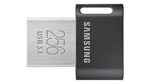Pendrive Samsung Fit Plus Muf-256ab/am 256gb 3.1 Gen 1 Gris