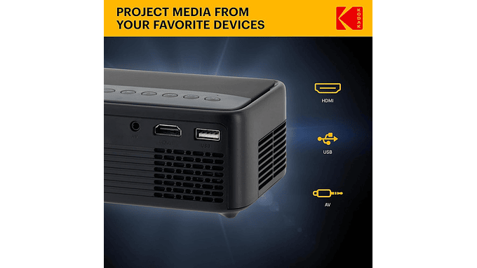 Mini Proyector Kodak Flik X1 100  Hdmi/usb Portátil 2