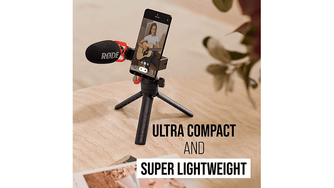 Micrófono Direccional Rode Videomicro Ii, Cámara Digital Negra 2