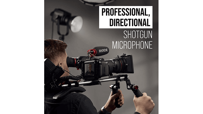 Micrófono Direccional Rode Videomicro Ii, Cámara Digital Negra 6