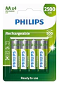 Pack 4 Pilas Philips Aa Recargables Nimh 2100mah 1.2v - Miniatura 6