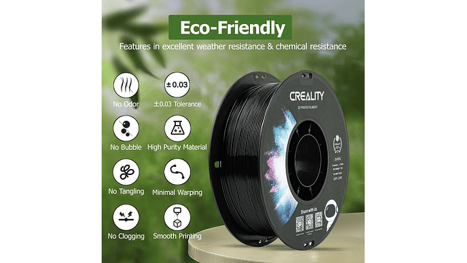 Filamento Oficial De Impresora 3d Creality Petg De 1,75 Mm 10