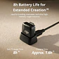 Dji Mic Mini Transmisor Negro Infinity - Miniatura 5