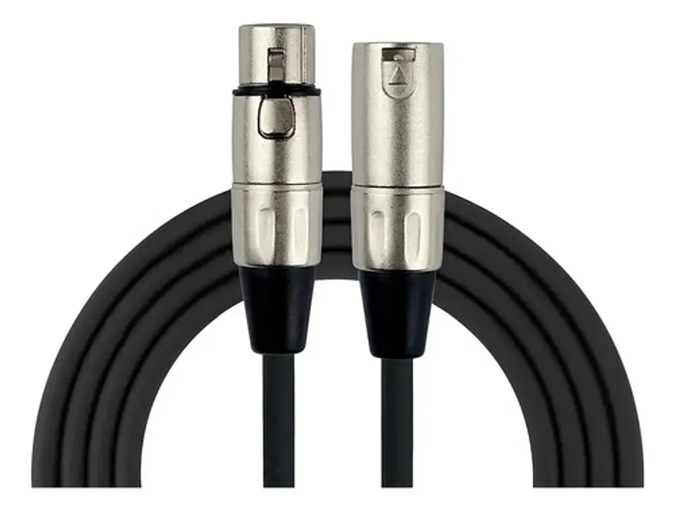 Cable Dmx 7,5mts Para Microfono Stagelab 3 Pin 2