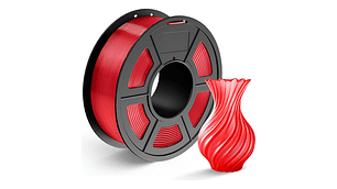 Filamento Pla Tecbears3d Para Impresora 3d 1.75 Mm 1 Kg - Rojo Carmesí