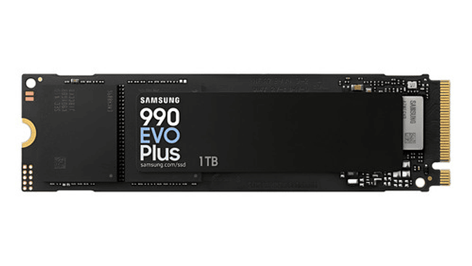 Samsung 990 Evo Plus Ssd 1tb Pcie Gen 4x4 5x2 M.2 2280 Velocidades De Hasta 7250 Mb/s Almacenamiento Para Pc/portátiles, Tecnología Hmb E Intelligent Turbowrite 2.0, (mz-v9s1t0b/am) 2