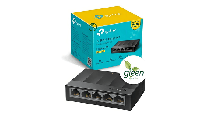 Switch Ethernet Rj45 5 Puertos Gigabit Tp-link Litewave Ls10 4