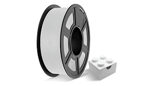 Filamento Pla Tecbears3d Para Impresora 3d 1.75 Mm 1 Kg - Blanco Perlado Pearl White