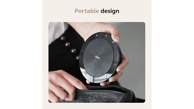 Jabra Speak 410 Ms Speakerphone Usb Conferencias 3