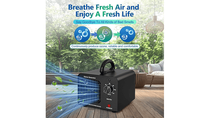 Generador De Ozono 60 000 Mg/h Industrial Y Hogar 3