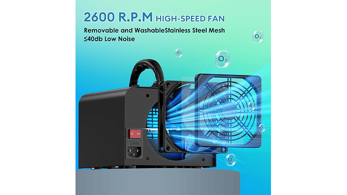 Generador De Ozono 60 000 Mg/h Industrial Y Hogar 5