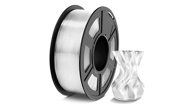 Filamento Pla Tecbears3d Para Impresora 3d 1.75 Mm 1 Kg - Transparente Natural Clear Natural 1