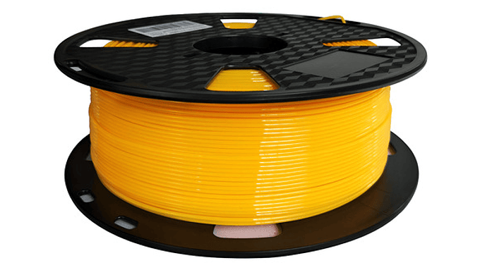 Filamento Pla Tecbears3d Para Impresora 3d 1.75 Mm 1 Kg - Amarillo Mostaza Claro Light Mustard Yellow 1