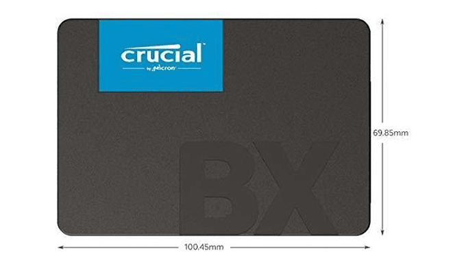 Interno Crucial Ct120bx500ssd1 120gb Negro - Excelente (Reacondicionado) 4