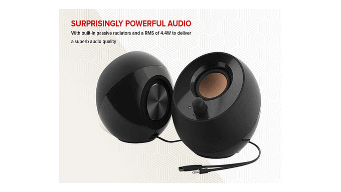 Parlantes De Escritorio Creative Pebble Usb 2.0 2