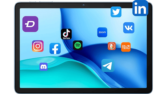 Tablet Blackview 10  Android 15, 4gb Ram, 128gb Rom, Wifi 4