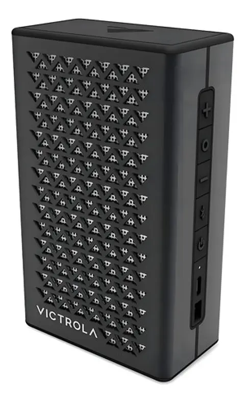 Victrola Music Edition 1 Altavoz Bluetooth Portátil, Resis. Color Negro