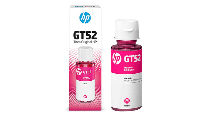 Tinta Para Impresora Hp Gt52 Color Magenta 70ml 3