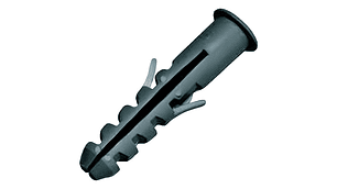 Pack De 50 Tarugos Plasticos Con Tope 12mm 60m Largo Gris