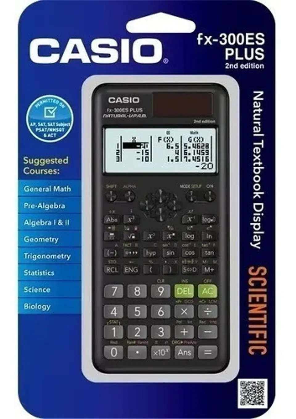 Calculadora Casio Científica 2a Edición  Fx-300espls2 2