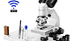 Microscopio Binocular 40x-2000x Led Doble Wifi Versión - Miniatura 4