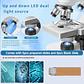 Microscopio Binocular 40x-2000x Led Doble Wifi Versión - Miniatura 8