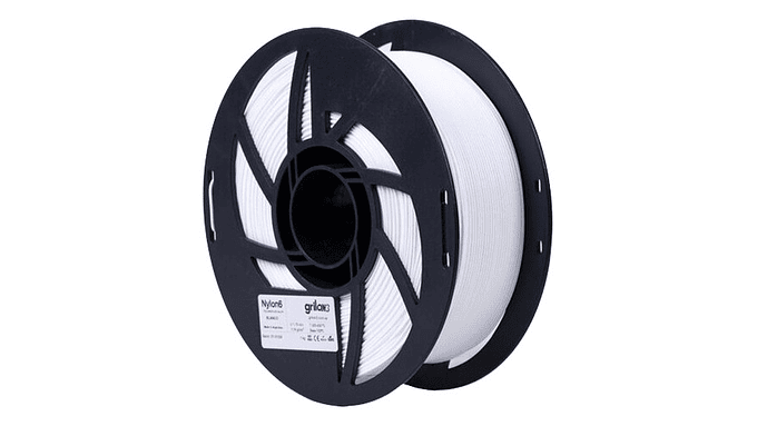 Filamento 3d Grilon3 Nylon 6 De 1.75mm Y 1kg Blanco 4