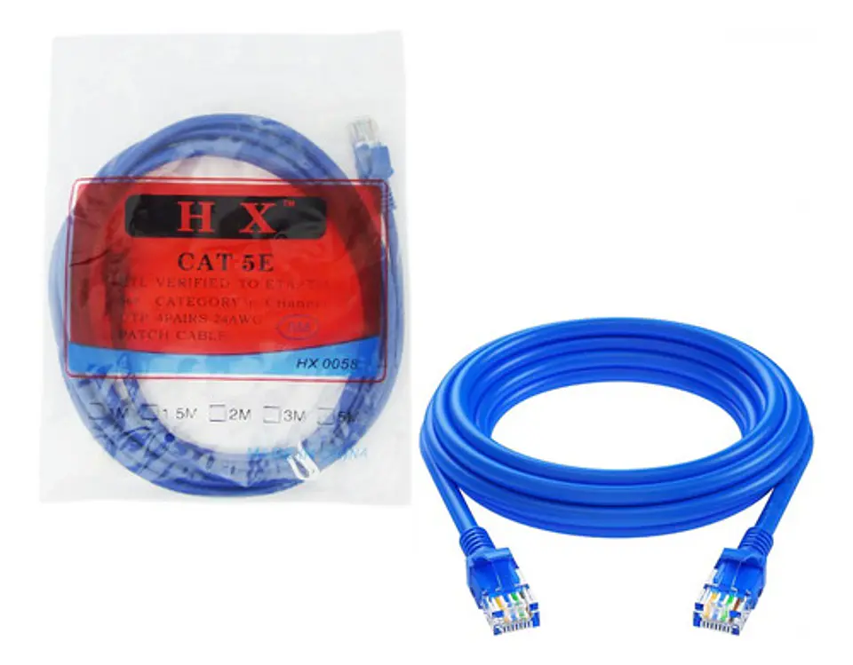 Cable De Red Ethertnet 5 Metros Categoria 5e 3