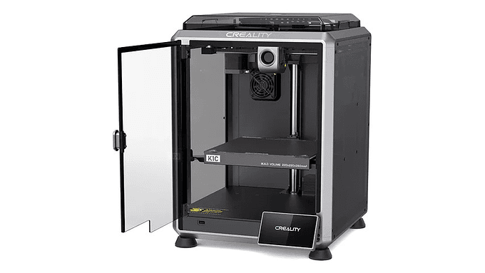 Impresora Creality 3d K1c Color Negro Con Tecnología De Impresión Fdm 2