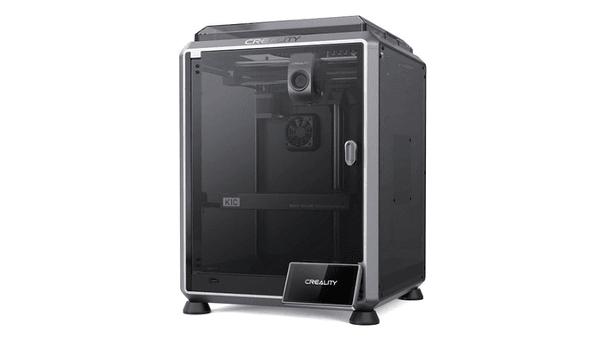 Impresora Creality 3d K1c Color Negro Con Tecnología De Impresión Fdm 4