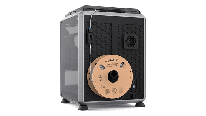 Impresora Creality 3d K1c Color Negro Con Tecnología De Impresión Fdm 5