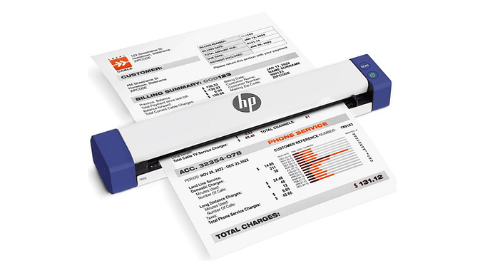 Escáner Usb Portátil Hpps100 Para Documentos Y Fotos 1