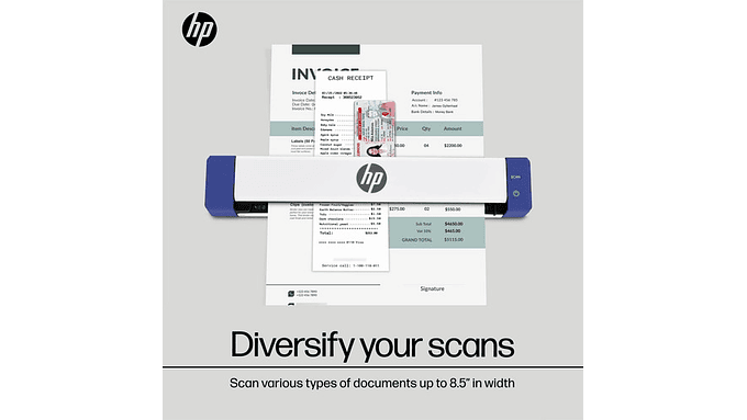 Escáner Usb Portátil Hpps100 Para Documentos Y Fotos 2