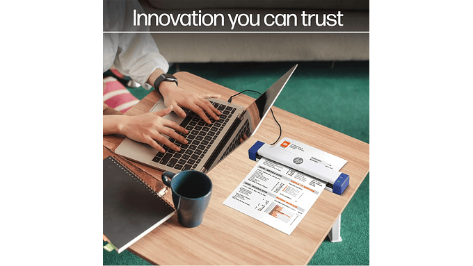 Escáner Usb Portátil Hpps100 Para Documentos Y Fotos 6