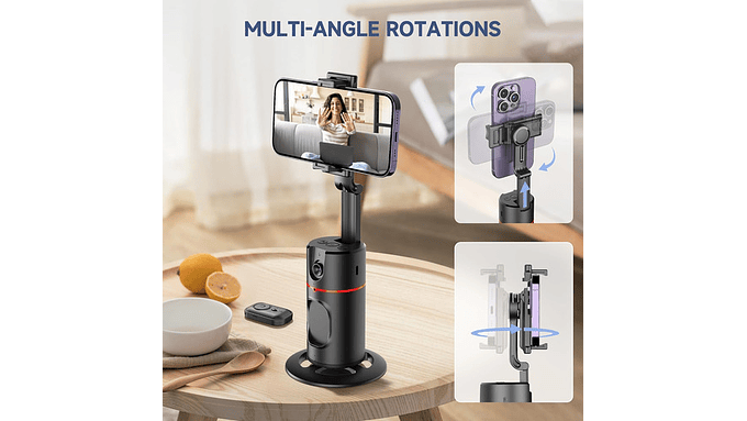 Trípode De Seguimiento Facial Automático Con Control Remoto 8