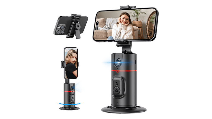 Trípode De Seguimiento Facial Automático Con Control Remoto 9