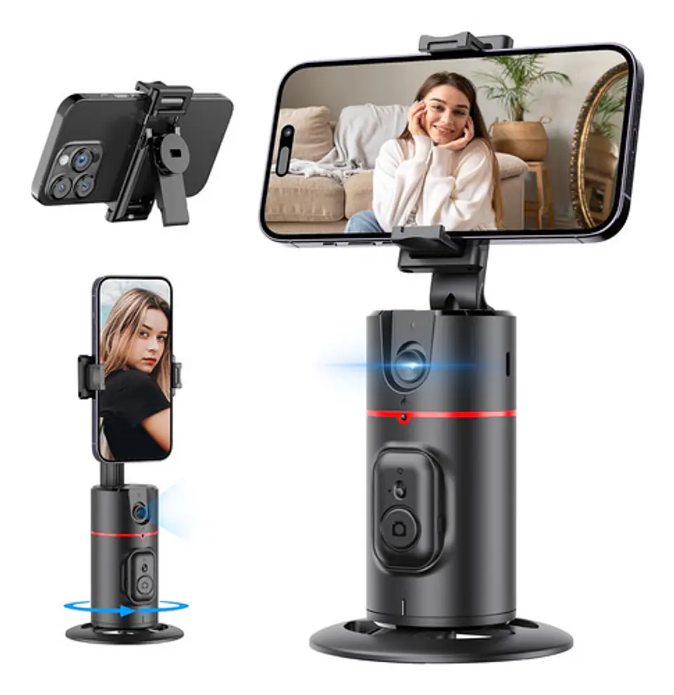 Trípode De Seguimiento Facial Automático Con Control Remoto 9