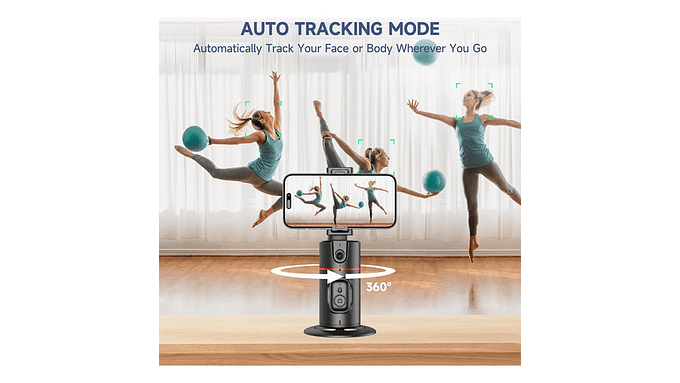 Trípode De Seguimiento Facial Automático Con Control Remoto 10