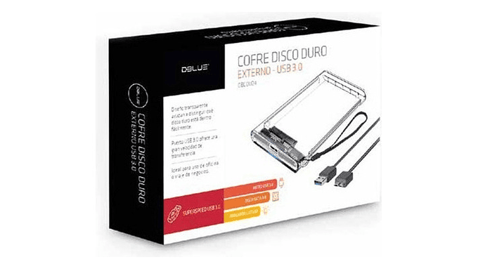 Cofre Disco Duro Externo Sata 3.0 / Dbcdu24 3
