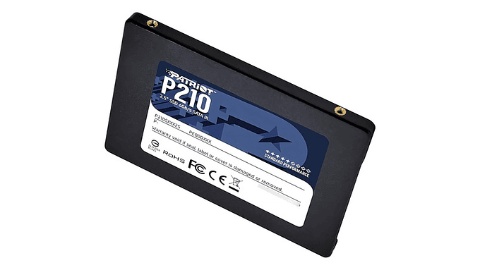 Disco Solido Ssd Patriot P210 256gb Sata 500mb/s Pc Notebook - Excelente (Reacondicionado) 4
