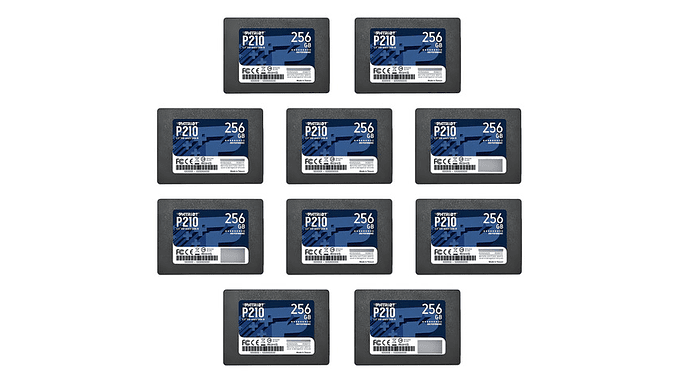 Disco Solido Ssd Patriot P210 256gb Sata 500mb/s Pc Notebook - Excelente (Reacondicionado) 8