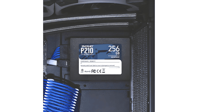 Disco Solido Ssd Patriot P210 256gb Sata 500mb/s Pc Notebook - Excelente (Reacondicionado) 11