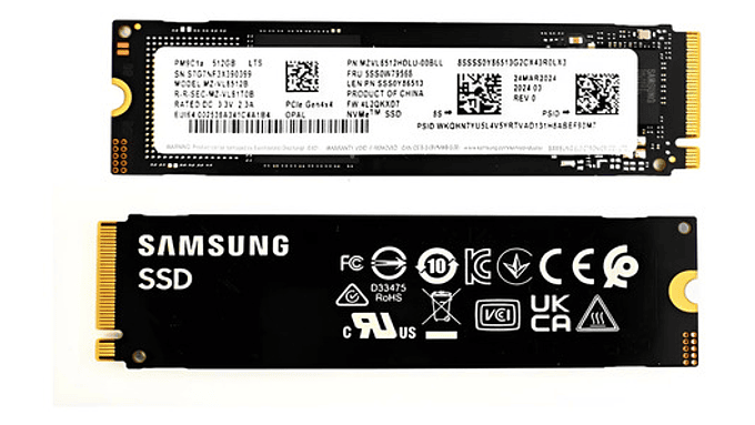 Disco Ssd Samsung Pm9c1 512gb/ M.2 2280 Pcie 1