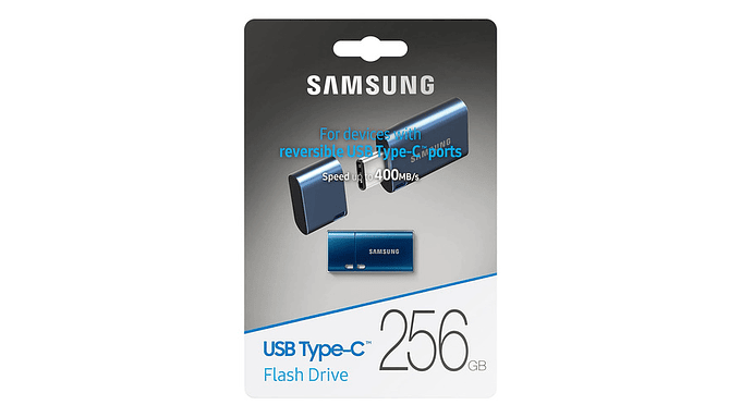 Unidad Flash Usb Samsung Type-c, 256 Gb, 3.2 400mb/s 4