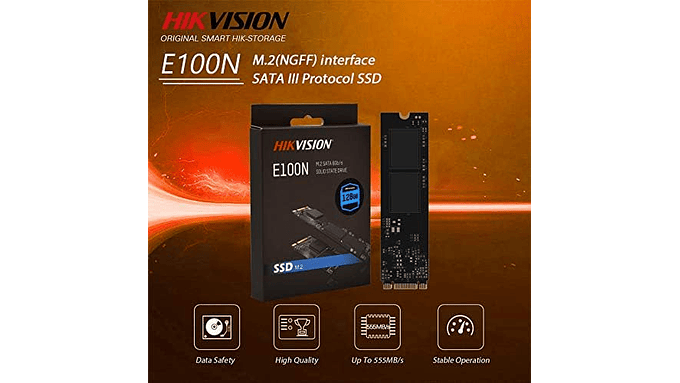 Disco Estado Solido Ssd Hikvision 256gb Ssd Sata M.2 2280 2