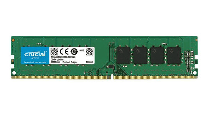Memoria Ram Crucial 8gb Ddr4 2400mhz Udimm Color Verde 1